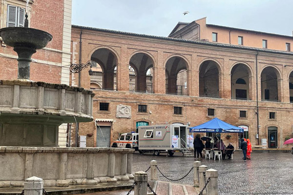 Il Glicobus per la giornata mondiale del diabete, Fabriano 09 Novembre 2022